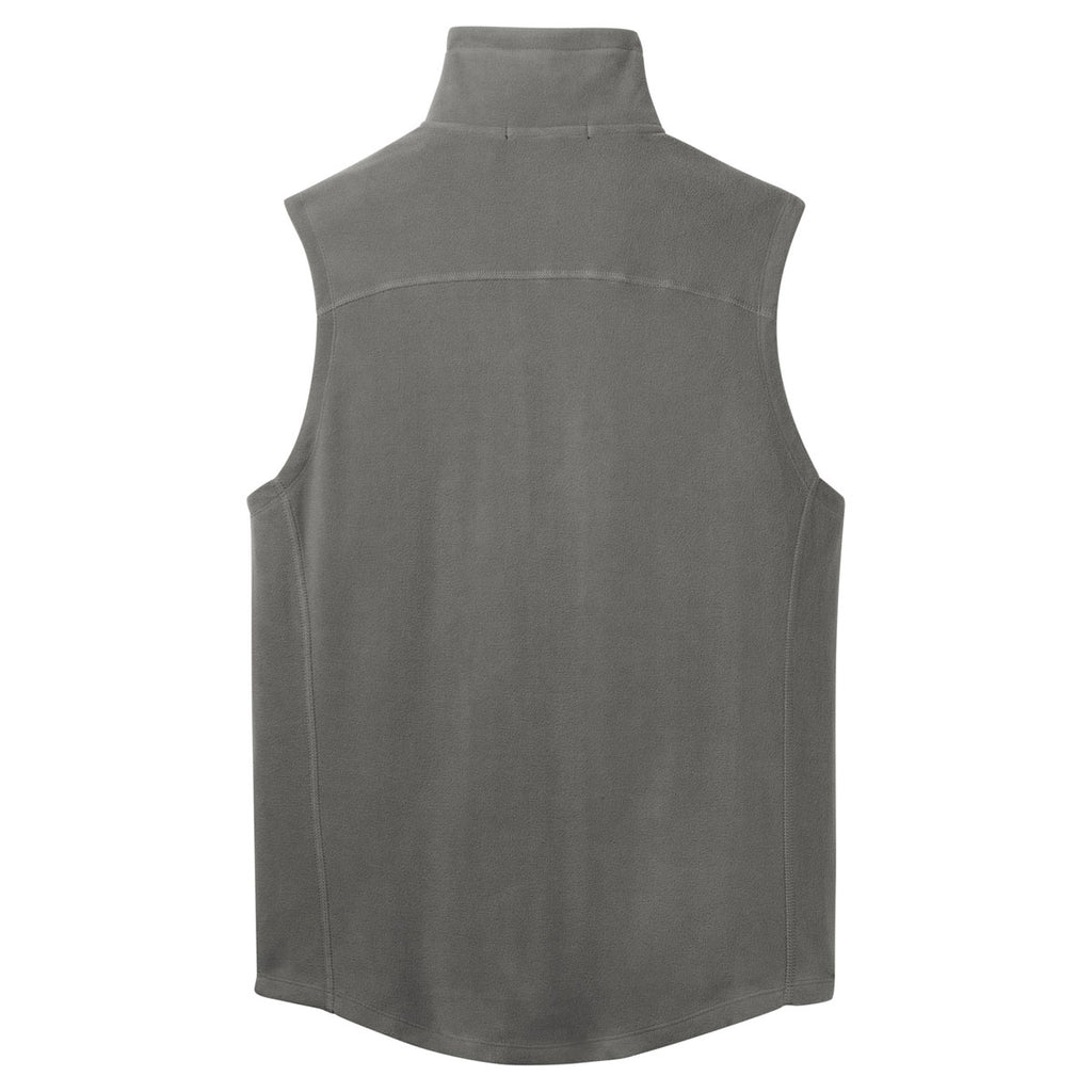 Port Authority Men's Pearl Grey Microfleece Vest