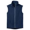 Port Authority Men's True Navy Microfleece Vest