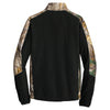 Port Authority Men's Black/Realtree Xtra Camouflage Microfleece Full-Zip Jacket