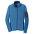 Port Authority Men's Regal Blue/Dress Blue Navy Summit Fleece Full-Zip Jacket