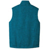 Port Authority Men's Medium Blue Heather Sweater Fleece Vest