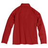 Sport-Tek Men's Deep Red/Silver Sport-Wick 1/4-Zip Fleece Pullover