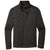 Port Authority Men's Dark Charcoal Heather Diamond Fleece Quarter Zip Pullover
