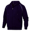 BAW Purple Full Zip Hooded Fleece Sweatshirt