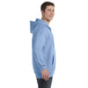 Hanes Men's Light Blue 9.7 oz. Ultimate Cotton 90/10 Full-Zip Hood
