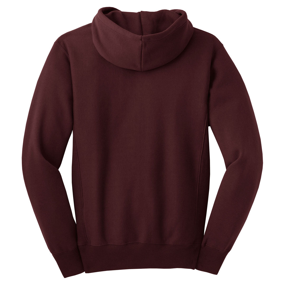 Sport-Tek Super Heavyweight Pullover Hoodie - Maroon, Size L, 12 Oz Cotton Blend Fleece - View #11