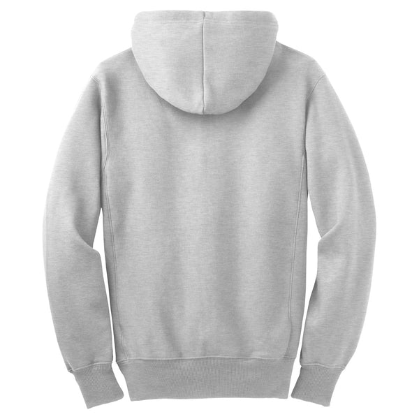 Men's Super Heavyweight Full Zip Hooded Sweatshirt - Athletic Heather Fleece Hoodie