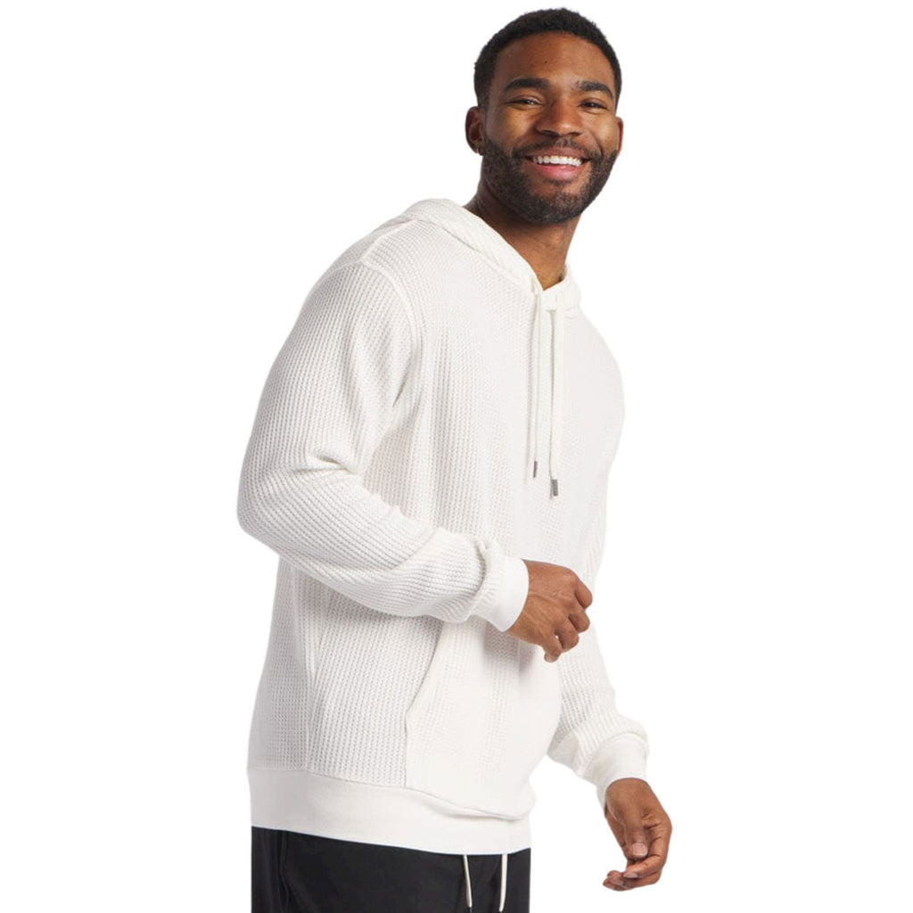 Feat Men's White TreeCell Waffle Hoodie