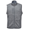 Stormtech Men's Granite Heather Avalanche Full Zip Fleece Vest