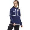 adidas Women's Team Navy Blue/White Under The Lights Full Zip Jacket