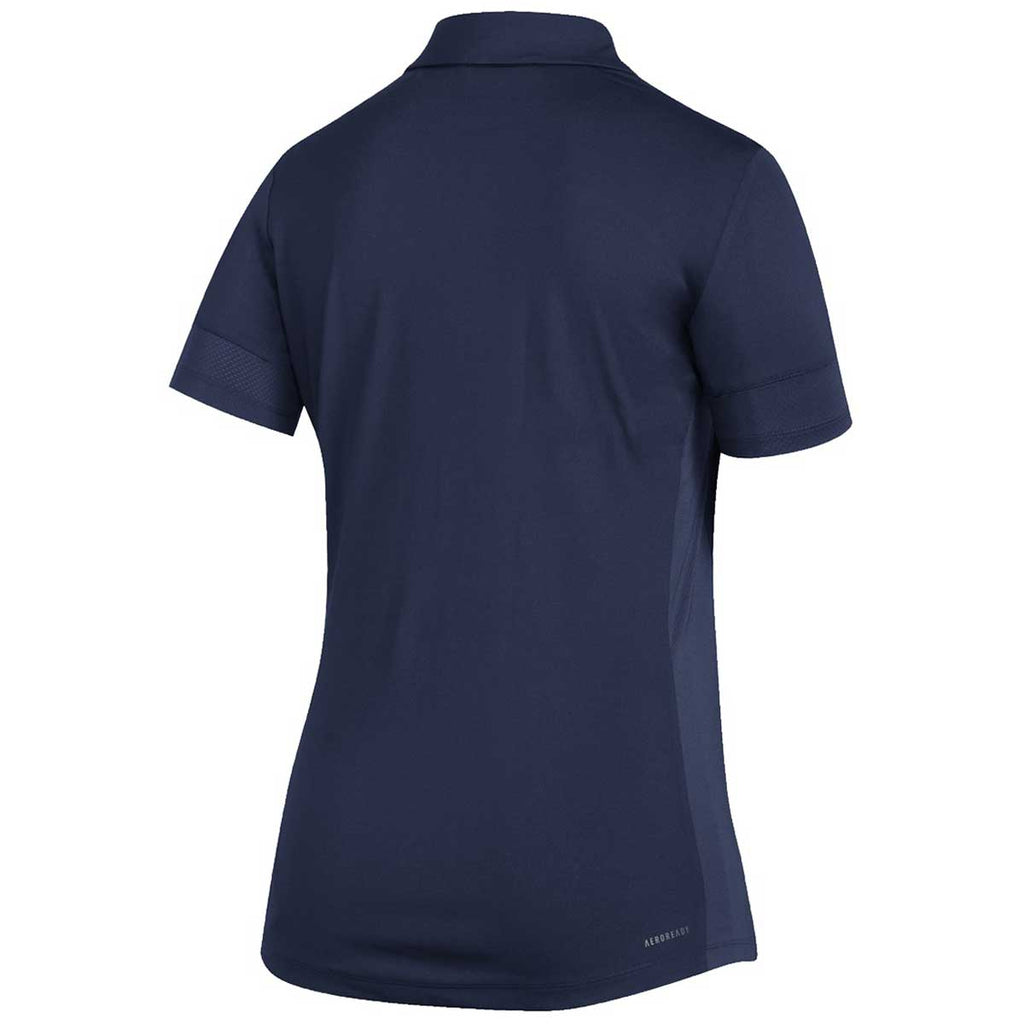 adidas Women's Team Navy Blue/White Under The Lights Coaches Polo
