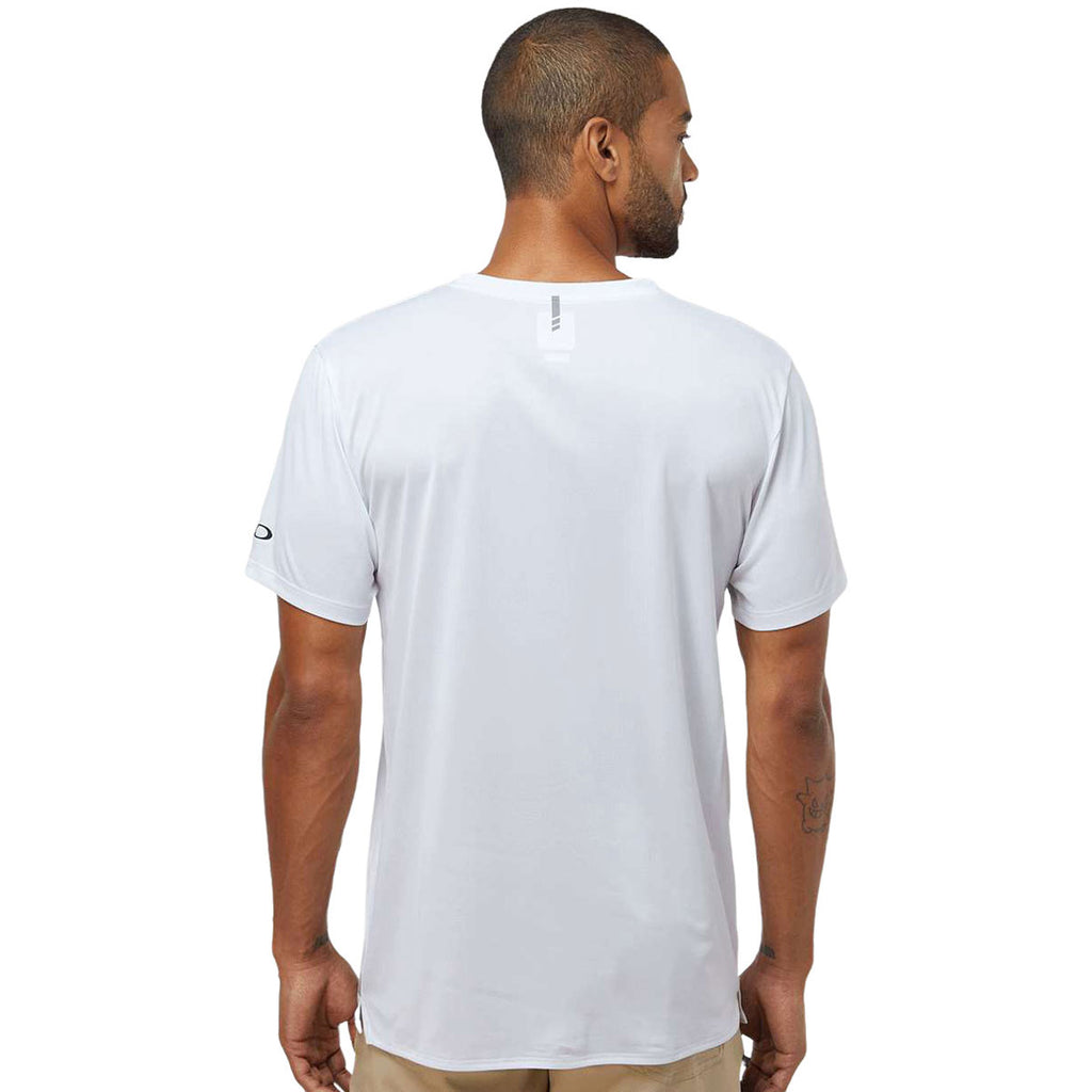 Oakley Men's White Team Issue Hydrolix T-Shirt
