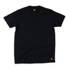 Sportiqe Men's Black Fowler Cotton T-Shirt