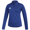 adidas Women's Team Royal Blue/White Under The Lights Long Sleeve Woven 1/4 Zip