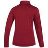 adidas Women's Team Power Red/White Under The Lights Long Sleeve Woven 1/4 Zip