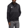 adidas Men's Black Melange/White Team Issue Full Zip Jacket