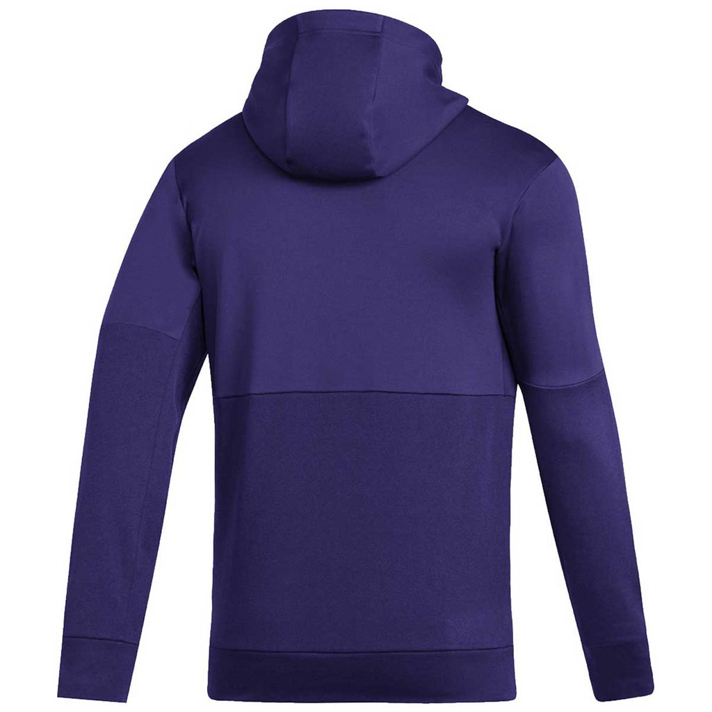 adidas Men's Team Collegiate Purple/White Team Issue Pullover