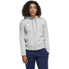 adidas Women's Grey Two/White Team Issue Full Zip Jacket