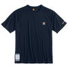 Carhartt Men's Dark Navy Flame-Resistant Force Short Sleeve T-Shirt