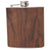 Woodchuck USA Walnut Burl Wood Flask 6 oz