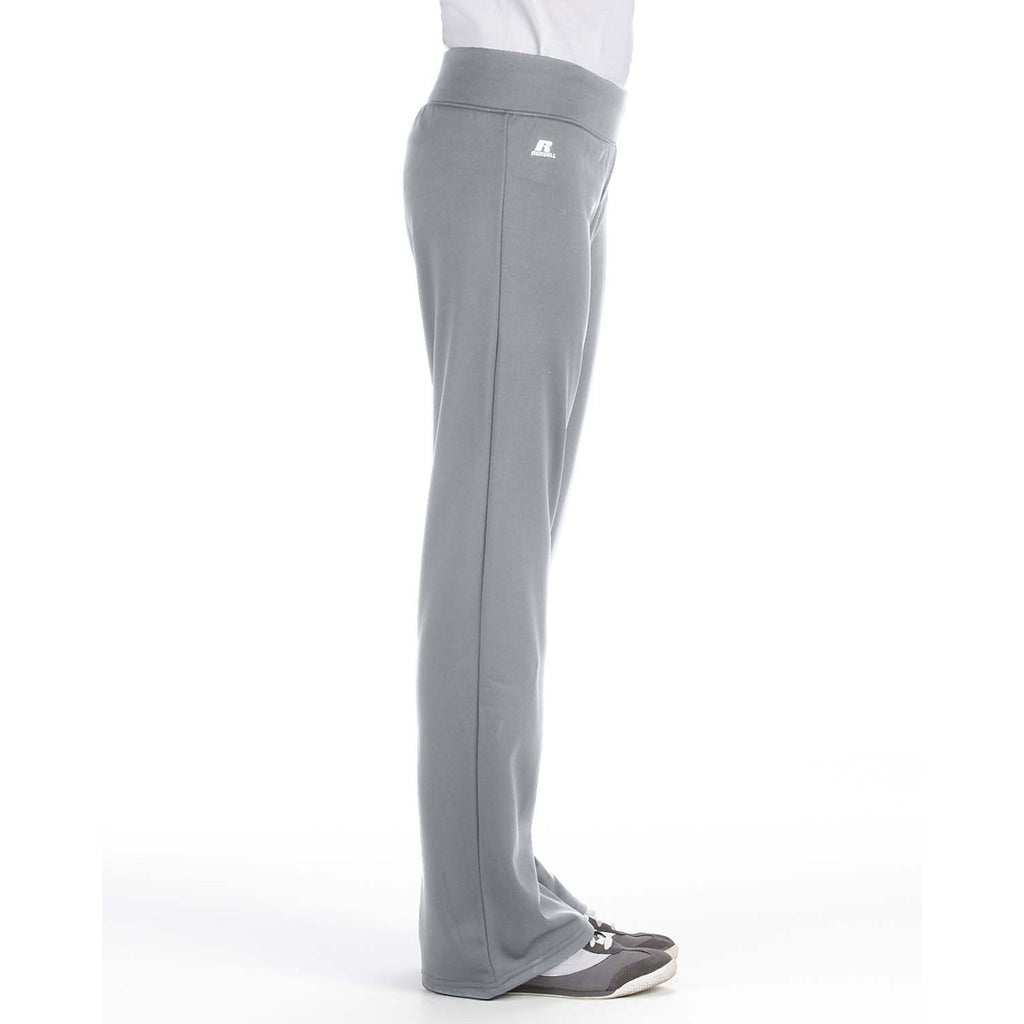 Russell Athletic Women's Steel Tech Fleece Mid Rise Loose Fit Pant