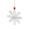 K & R Silver Glistening Ornament