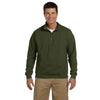 Gildan Men's Moss Heavy Blend 8 oz. Vintage Cadet Collar Sweatshirt