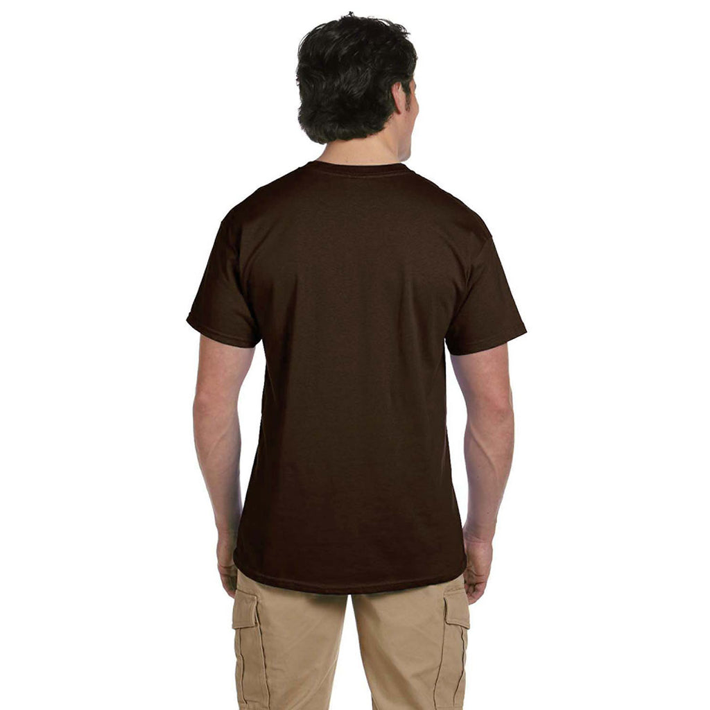 Gildan Men's Dark Chocolate Ultra Cotton 6 oz. T-Shirt