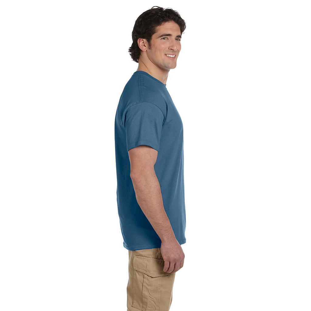 Gildan Men's Indigo Blue Ultra Cotton 6 oz. T-Shirt