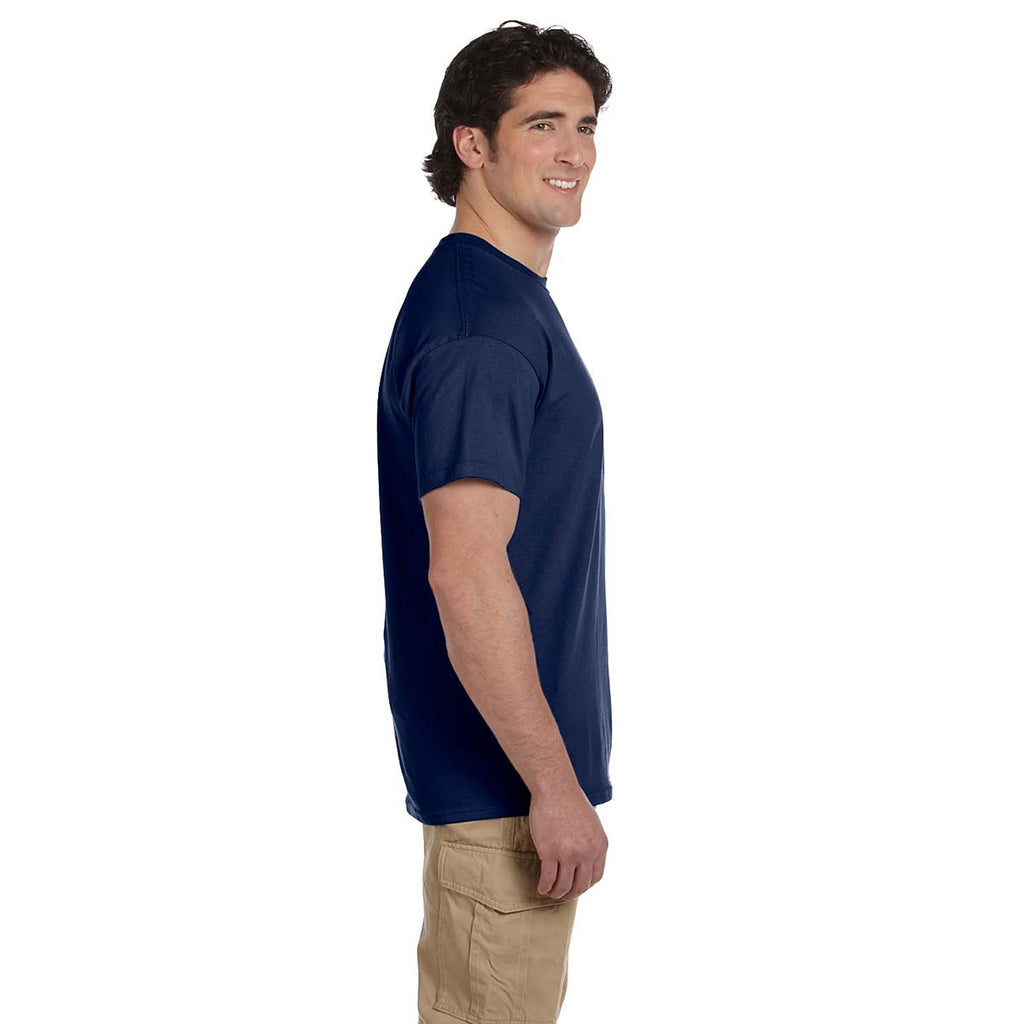 Gildan Men's Navy Ultra Cotton 6 oz. T-Shirt