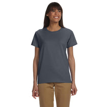 Gildan Women's Dark Heather Ultra Cotton 6 oz. T-Shirt