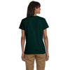 Gildan Women's Forest Green Ultra Cotton 6 oz. T-Shirt