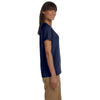 Gildan Women's Navy Ultra Cotton 6 oz. T-Shirt