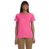 Gildan Women's Safety Pink Ultra Cotton 6 oz. T-Shirt