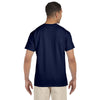Gildan Unisex Navy Ultra Cotton Pocket T-Shirt