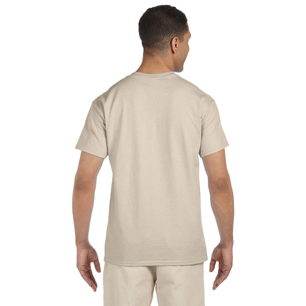 Gildan Unisex Sand Ultra Cotton Pocket T-Shirt