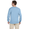 Gildan Men's Light Blue Ultra Cotton Long Sleeve T-Shirt