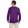 Gildan Men's Purple Ultra Cotton Long Sleeve T-Shirt