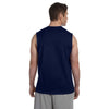 Gildan Unisex Navy Ultra Cotton 6 oz. Sleeveless T-Shirt