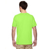 Gildan Men's Neon Green 5.3 oz. T-Shirt