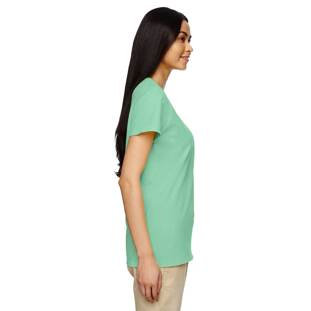 Gildan Women's Mint Green 5.3 oz. T-Shirt