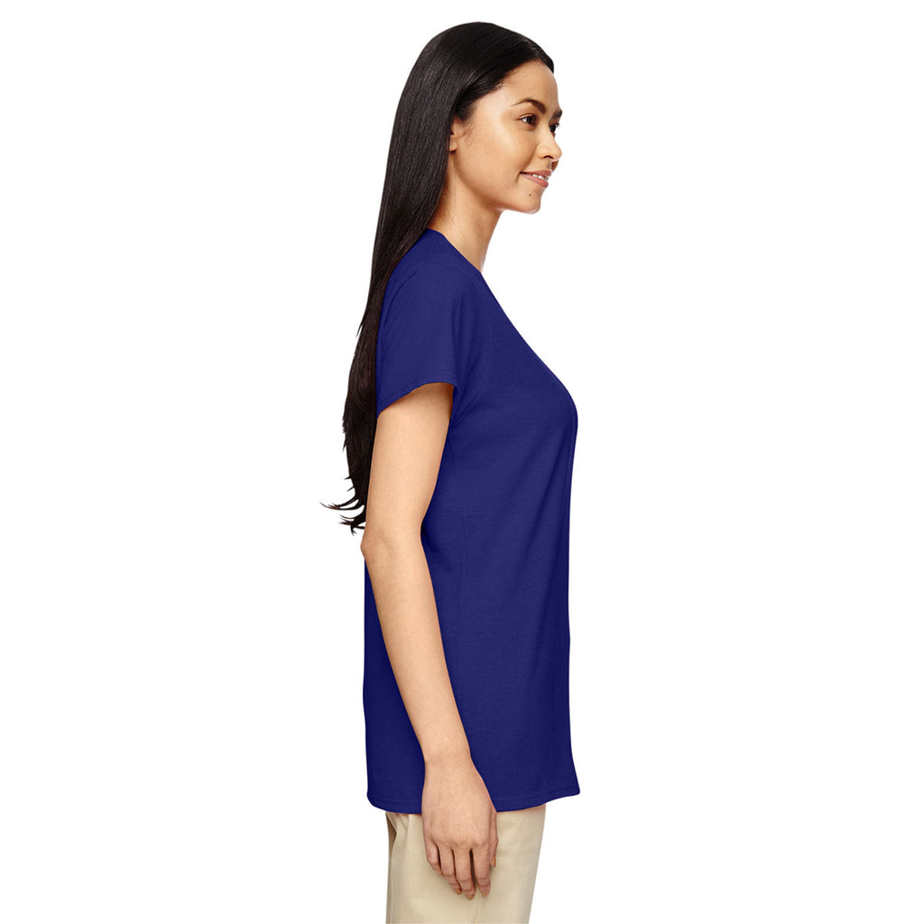 Gildan Women's Neon Blue 5.3 oz. T-Shirt
