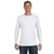 Gildan Men's White 5.3 oz. Long Sleeve T-Shirt
