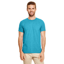 Gildan Men's Heather Galapagos Blue Softstyle 4.5 oz. T-Shirt