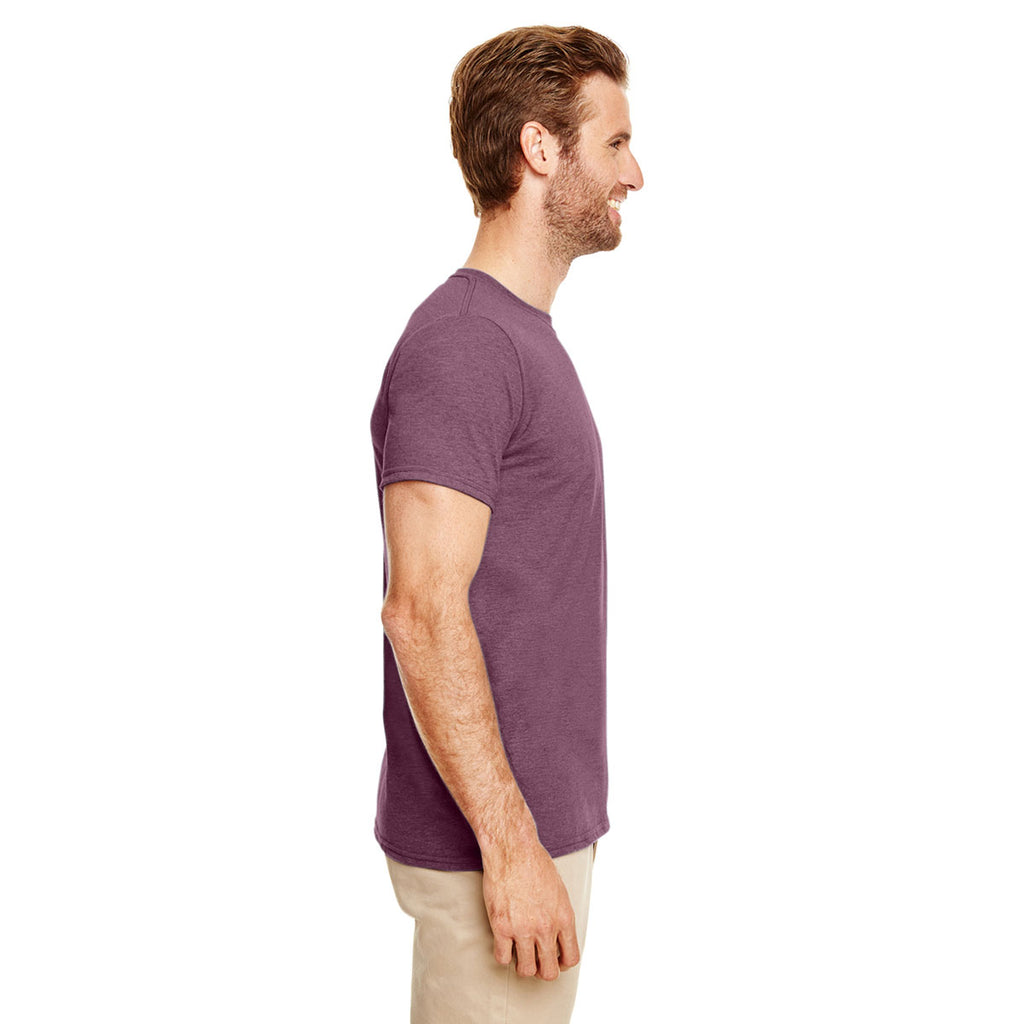 Gildan Men's Heather Maroon Softstyle 4.5 oz. T-Shirt