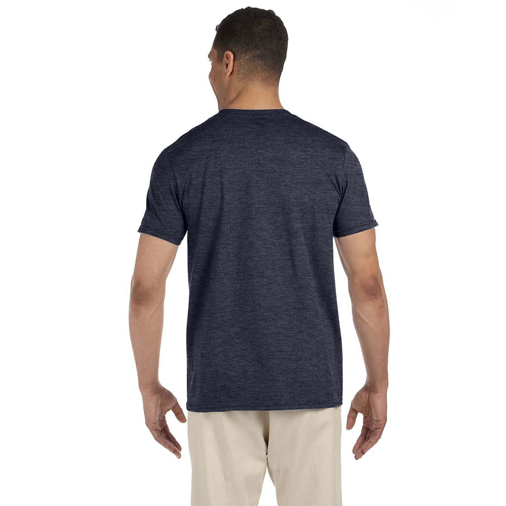 Gildan Men's Heather Navy Softstyle 4.5 oz. T-Shirt