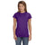 Gildan Women's Purple Softstyle 4.5 oz. Fitted T-Shirt