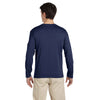 Gildan Men's Navy Softstyle 4.5 oz. Long-Sleeve T-Shirt