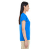 Gildan Women's Royal Softstyle 4.5 oz. Deep Scoop T-Shirt
