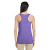 Gildan Women's Heather Purple Softstyle 4.5 oz. Racerback Tank